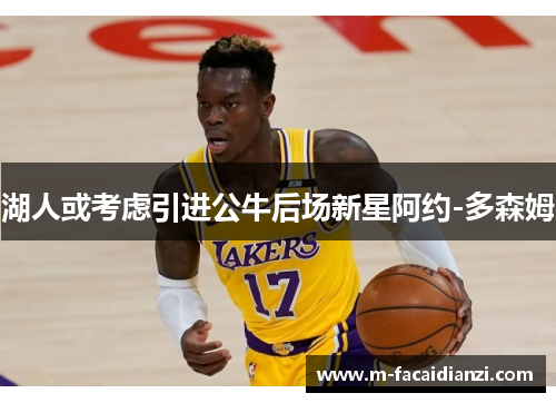 湖人或考虑引进公牛后场新星阿约-多森姆